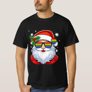 LGBT Gay Pride Cool Trendy Sinterklaas Gay Merry C T-shirt
