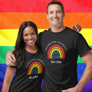 LGBT Gay Pride die diversity Love vieren T-shirt