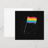 LGBT Gay Pride Equality Flag Gift Kaart (Voorkant / Achterkant)