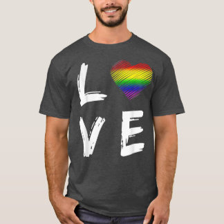 LGBT Gay Pride Love T-shirt