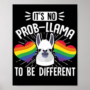 LGBT Gay Pride Maand is geen probleem Poster
