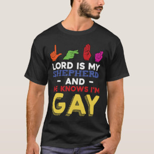 Lgbt Gay Pride Month Awareness Asl Sign Language Q T-shirt