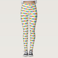 LGBT Gay Pride Month Celebration Rainbow Letters
