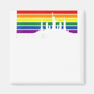 LGBT Gay Pride New York 2022 NYC Gay Pride Magneet
