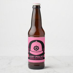 LGBT+ Gay Pride Politie Bier Etiket