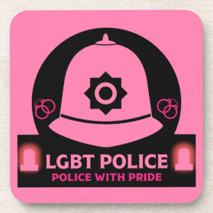 LGBT+ Gay Pride Politie Bier Onderzetter