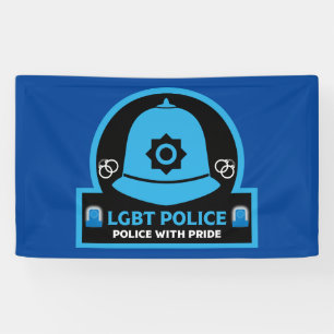 LGBT+ Gay Pride Politie Spandoek