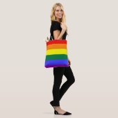 LGBT Gay Pride Rainbow Draagtas (Op model)