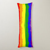 LGBT Gay Queer Pride Celebration Lichaamskussen (Achterkant (Verticaal))