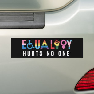 Lgbt-gelijkheid doet niemand pijn Pride Mensenrech Bumpersticker