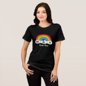 LGBT Hate heeft hier geen thuis Tri-Blend Shirt (Voorkant volledig)