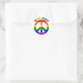 LGBT is geweldig Ronde Sticker (Tas)