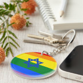 LGBT Israël Sleutelhanger (Voorkant Rechts)