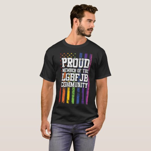 LGBT JB COMMUNAUTAIR -Standard-scale-4_00x T-shirt (Voorkant volledig)