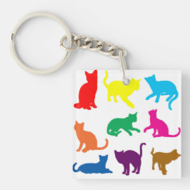LGBT-katten Sleutelhanger