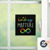 LGBT Kindness Materie Raamsticker (Huis)