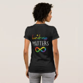 LGBT Kindness Materie T-shirt (Achterkant volledig)