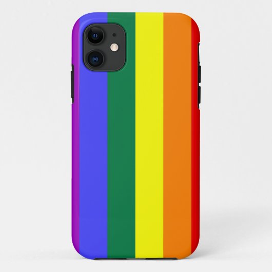 LGBT-kleuren Case-Mate iPhone Case (Achterkant)