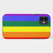 LGBT-kleuren Case-Mate iPhone Case (Achterkant (horizontaal))