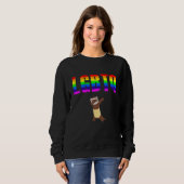 LGBT Lesbian Gay Bisexual Transgender Pride Queer Trui (Voorkant volledig)