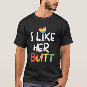 LGBT Lesbian Matching Couples Compliment waar ik v T-shirt