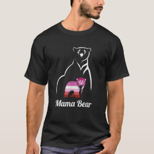 LGBT Lesbian Pride Lesbian Mama Bear T-shirt