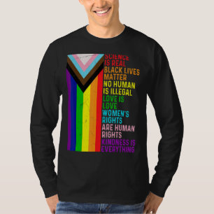 Lgbt lesbische homoseksualiteit is echte Blm Love T-shirt