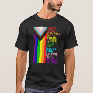 Lgbt lesbische homoseksualiteit is echte Blm Love T-shirt