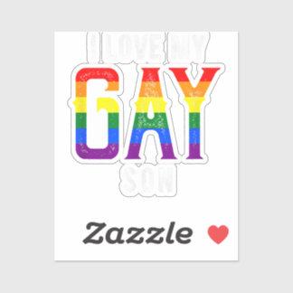LGBT Liefde Gay Zoon - Gay Pride Outfit Gay Pride  Sticker