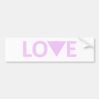 LGBT Love Bumpersticker