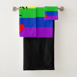 #LGBT #love #pride #gay #lesbian #freedom #parade Bad Handdoek