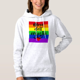 #LGBT #love #pride #gay #lesbian #freedom #parade Hoodie
