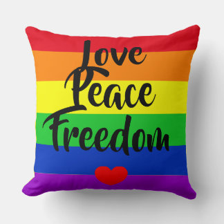 #LGBT #love #pride #gay #lesbian #freedom #parade Kussen