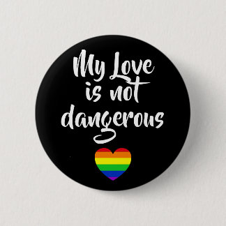 #LGBT #love #pride #gay #lesbian #freedom #parade Ronde Button 5,7 Cm
