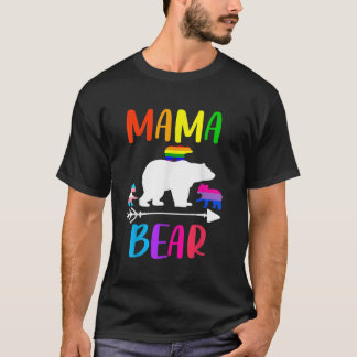LGBT Mama Beer Gay Pride Equal Rights Rainbow Gift T-shirt