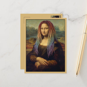 LGBT Mona Lisa Briefkaart