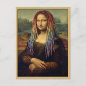 LGBT Mona Lisa Briefkaart (Voorkant)