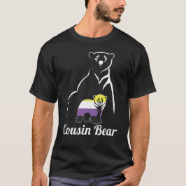 LGBT niet-Binair Beer van de Neef van de Neef Enby T-shirt