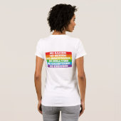 LGBT-offertes T-shirt (Achterkant volledig)