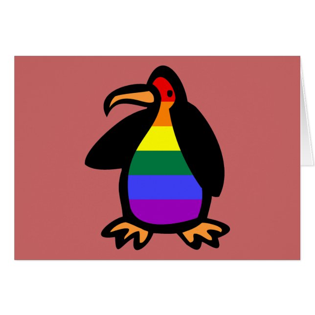 LGBT Penguin (Voorkant Horizontaal)
