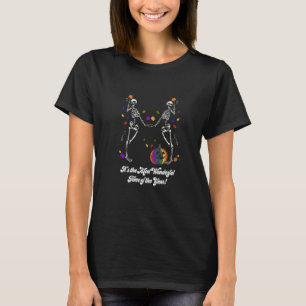 LGBT Pompoenskelet dansend Ondersteuning Homoseksu T-shirt