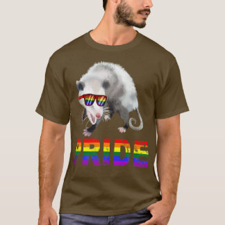 LGBT Possum Gay Pride Rainbow T-shirt