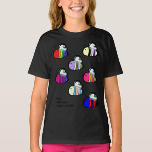 LGBT Pride Bee Swarm Essential T-Shirt