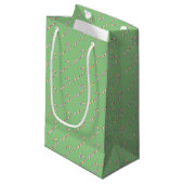 LGBT+ Pride Candy Cane Cadeautas (Voorkant Gekanteld)