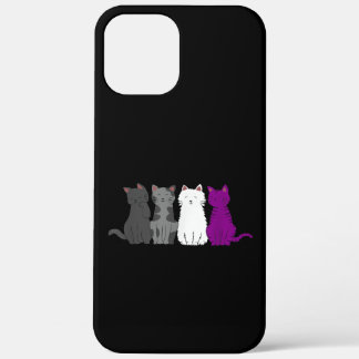 LGBT Pride Cat Animal Ace Flag Asexuality Demisexu iPhone 12 Pro Max Hoesje