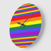 LGBT Pride Colors Grote Klok (Hoek)