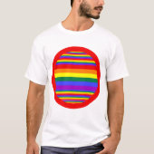 LGBT Pride Colors Mannen T-shirt (Voorkant)
