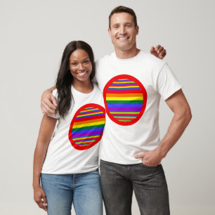 LGBT Pride Colors Mannen T-shirt