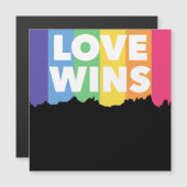 LGBT+pride. De liefde wint. Queer. (Voorkant / Achterkant)