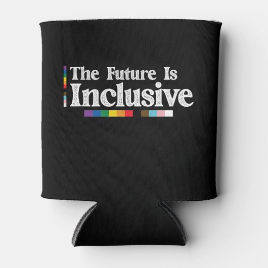 LGBT Pride: de toekomst is inclusief lesbiennes Blikjeskoeler (Voorkant)